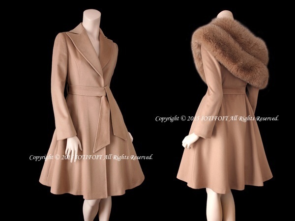 美品 エレシス heresis ロロピアーナ カシミヤ ロングコート ノー